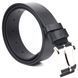 High-quality belt for men made of genuine leather Grande Pelle 21466 Black 21466 фото 3