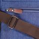 Interesting men's textile shoulder bag 21264 Vintage Blue 21264 фото 9