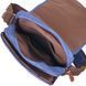 Interesting men's textile shoulder bag 21264 Vintage Blue 21264 фото 4