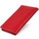 Вертикальный кошелек на кнопке женский ST Leather 19202 Красный 19202 фото 2