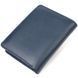 Interesting vertical wallet made of genuine leather CANPELLINI 21675 Blue 21675 фото 2