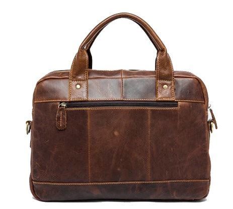 Сумка для ноутбука из натуральной кожи Vintage 14867 Коричневая 14867 фото