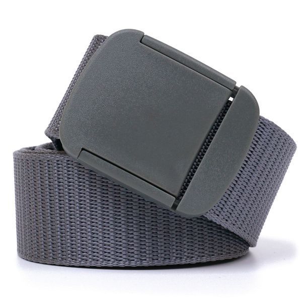Textile men's belt Vintage 20592 Gray 20592 фото