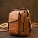 Men's messenger with earphone hole Vintage 20416 Red 20416 фото 6
