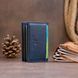 Визитница-книжка ST Leather 19217 Темно-синяя 19217 фото 9