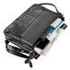 Bag CROCODILE LEATHER 18020 made of genuine crocodile leather Black 18020 фото 3
