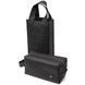 Men's matte leather toiletry case GRANDE PELLE 11508 Black 11508 фото 5