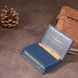 Визитница-книжка ST Leather 19217 Темно-синяя 19217 фото 11