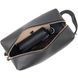 Men's matte leather toiletry case GRANDE PELLE 11508 Black 11508 фото 4