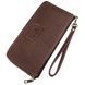 Men's horizontal leather clutch SHVIGEL 19121 Brown 19121 фото 1