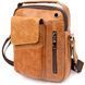 Men's messenger with earphone hole Vintage 20416 Red 20416 фото 1