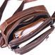 Comfortable men's shoulder bag made of genuine leather Vintage 21480 Light brown 21480 фото 5