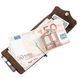 Solid leather money clip GRANDE PELLE 11197 Brown 11197 фото 4