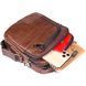 Comfortable men's shoulder bag made of genuine leather Vintage 21480 Light brown 21480 фото 6