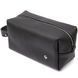 Men's matte leather toiletry case GRANDE PELLE 11508 Black 11508 фото 1