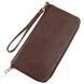 Men's horizontal leather clutch SHVIGEL 19121 Brown 19121 фото 2