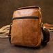 Men's messenger with earphone hole Vintage 20416 Red 20416 фото 7