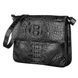 Bag CROCODILE LEATHER 18020 made of genuine crocodile leather Black 18020 фото 1