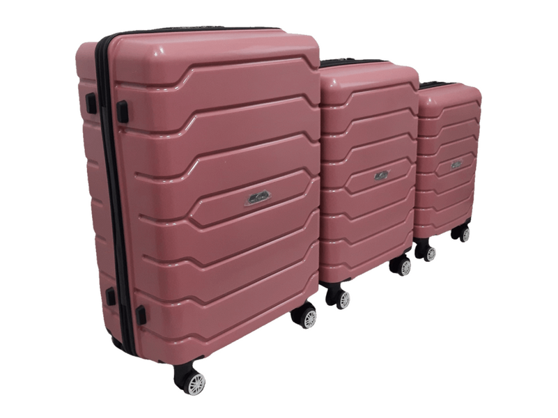 Suitcase Madisson Snowball 01103 Rose gold Suitcase set 01103/66/68 фото
