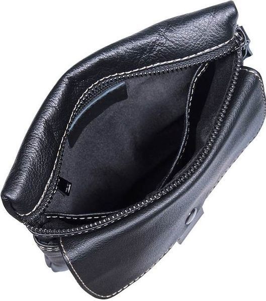 Bag Vintage 14552 made of genuine leather Black 14552 фото