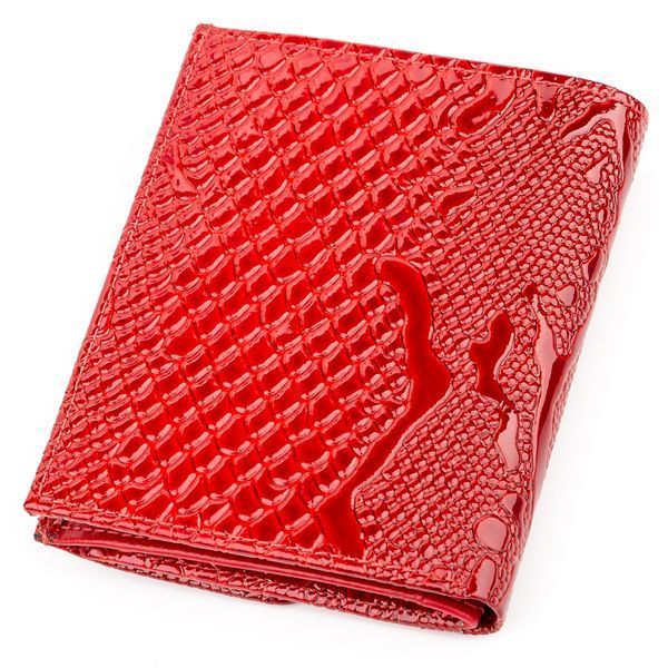 Лаковий женский кошелек ST Leather 18903 Красный 17145 фото