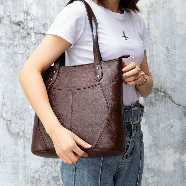 Сумка жіноча Viola в м'якій шкірі 20243 Vintage Коричнева 20243 фото