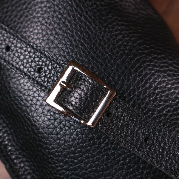 Women's Leather Banana Shvigel 16373 Black 16373 фото