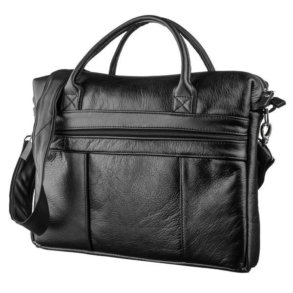 Men's bag in soft leather SHVIGEL 15306 Black 15306 фото