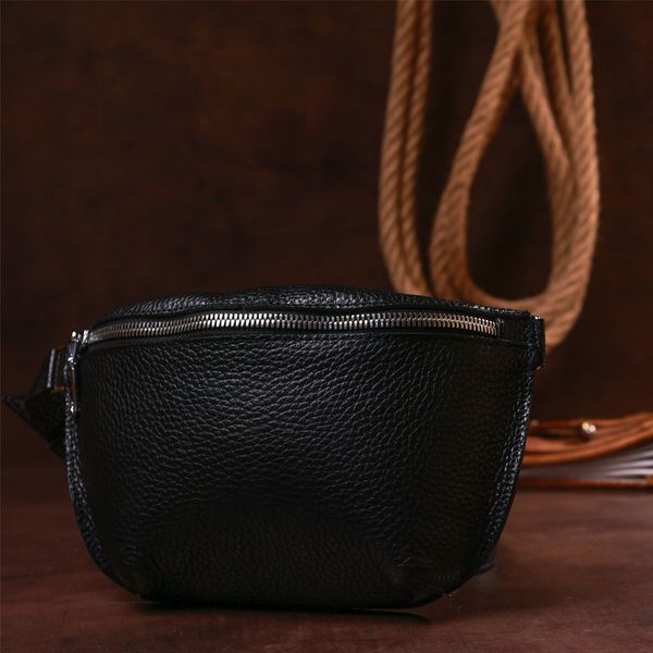 Women's Leather Banana Shvigel 16373 Black 16373 фото