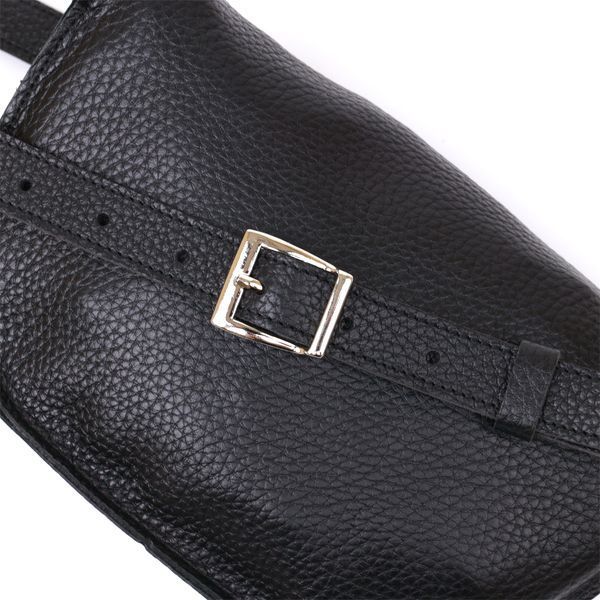 Women's Leather Banana Shvigel 16373 Black 16373 фото