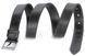 Stylish men's leather belt GRANDE PELLE 00787 Black 00787 фото 8