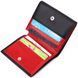 Women's compact wallet with coin holder made of genuine leather KARYA 21382 Black 21382 фото 4