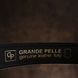 Stylish men's leather belt GRANDE PELLE 00787 Black 00787 фото 6