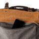 Textile travel bag with pocket Vintage 20191 Gray 20191 фото 3