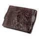 Гаманець CROCODILE LEATHER 18208 з натуральної шкіри крокодила Коричневий 18208 фото 2