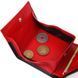 Women's compact wallet with coin holder made of genuine leather KARYA 21382 Black 21382 фото 6