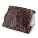 Гаманець CROCODILE LEATHER 18208 з натуральної шкіри крокодила Коричневий 18208 фото 6