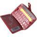Яркий кошелек из натуральной фактурной кожи под крокодила KARYA 20970 Бордовый 20970 фото 4