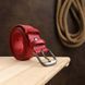 Women's matte leather belt Vintage 20777 Red 20777 фото 6