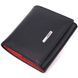Women's compact wallet with coin holder made of genuine leather KARYA 21382 Black 21382 фото 1