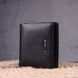 Women's compact wallet with coin holder made of genuine leather KARYA 21382 Black 21382 фото 7