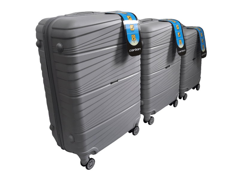 Suitcase Carbon 2020 Gray Suitcase set 2020/52/68 фото