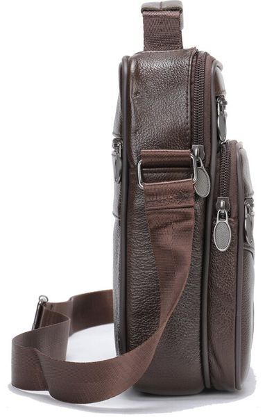 Men's messenger with one compartment 20246 Vintage Brown 20246 фото