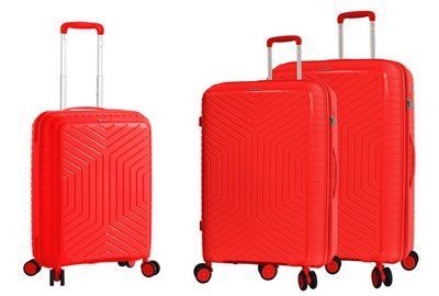 Suitcase Snowball 20103 Red Suitcase set 20103/55/68 фото