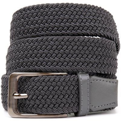 Textile men's belt classic Vintage 20522 Gray 20522 фото