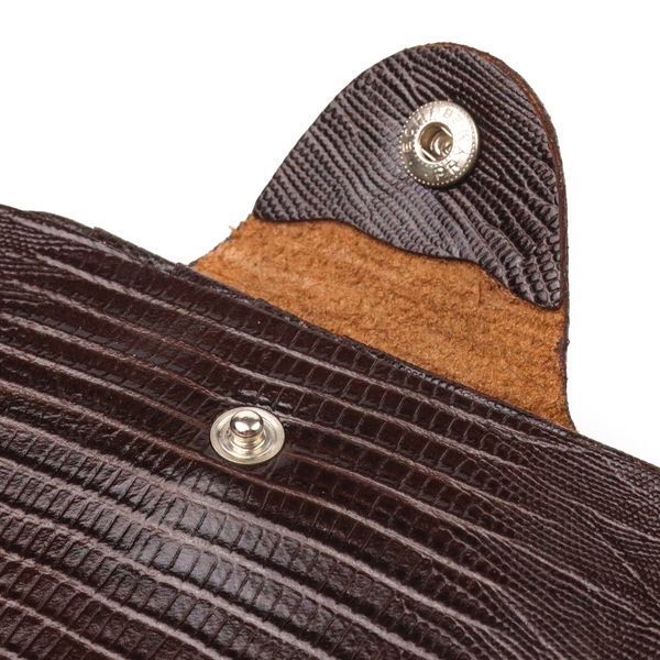 Elegant bifold wallet for men made of genuine textured leather CANPELLINI 21576 Brown 21576 фото