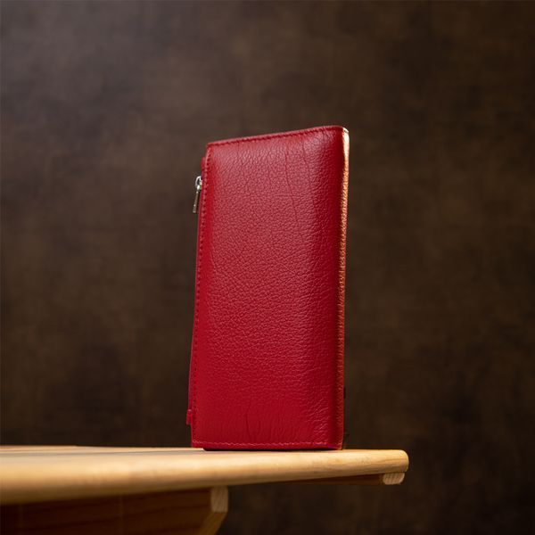 Женский кожаный кошелек ST Leather&nbsp;19381 Красный 19381 фото
