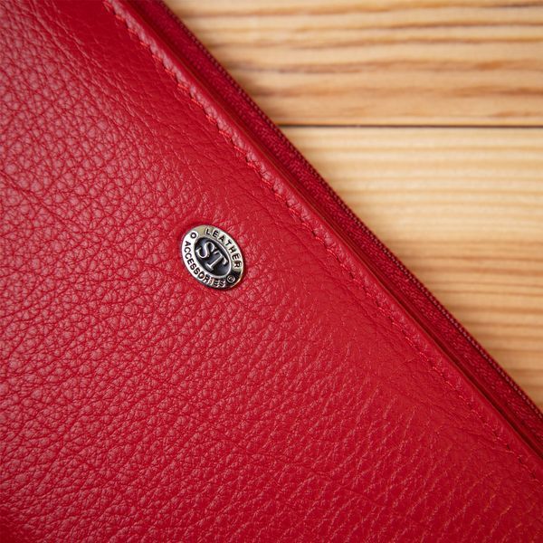 Женский кожаный кошелек ST Leather&nbsp;19381 Красный 19381 фото