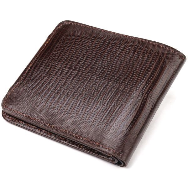 Elegant bifold wallet for men made of genuine textured leather CANPELLINI 21576 Brown 21576 фото