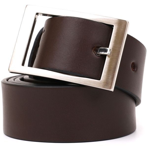 Belt Grande Pelle 11053 leather Brown 20578 фото